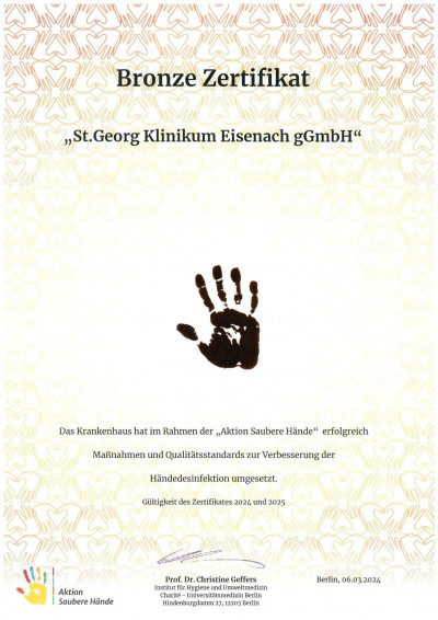 Bronze Zertifikat 2024 2025