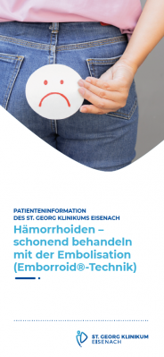 Cover Flyer Haemorrhoiden