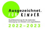 Ausgezeichnet fuer Kinder Logo 2022