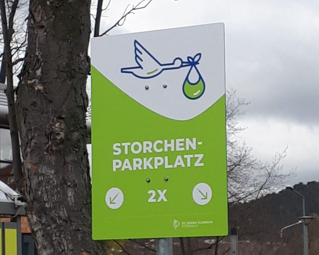 Storchenparkplatz